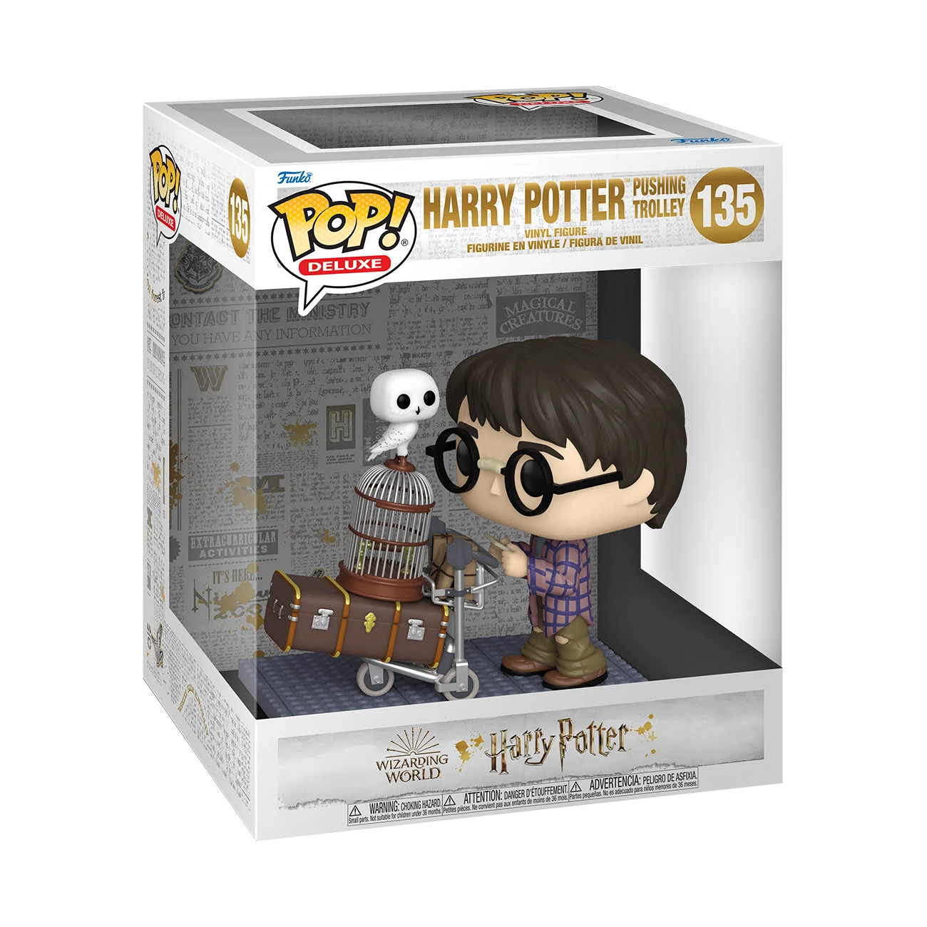 FUNKO Figurine Pop! Deluxe Harry Pushing Trolley 4 FUNKO Figurine Pop! Deluxe Harry Pushing Trolley – Image 2