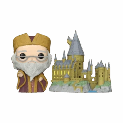 FUNKO Figurine Pop! Town Dumbledore W/Hogwarts