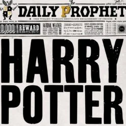 Poster Daily Prophet Undesirable No1 - MinaLima 7 Poster Daily Prophet Undesirable No1 - MinaLima -Harry Potter affiche gazette sorcier harry potter indesirable no1