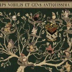 Poster Tapisserie Famille Black - MinaLima -Harry Potter affiche tapisserie blalck harry potter minalima