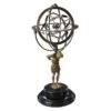 Armillaire Atlas 18th C. -Harry Potter armillaire bronze atlas