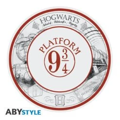 Set 4 Assiettes Harry Potter En Porcelaine 11 Set 4 Assiettes Harry Potter En Porcelaine -Harry Potter assiette harry potter platform 9 3 4