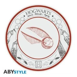 Set 4 Assiettes Harry Potter En Porcelaine 12 Set 4 Assiettes Harry Potter En Porcelaine -Harry Potter assiette harry potter vif dor