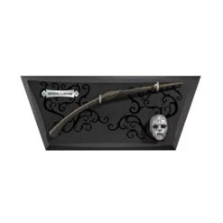 Noble Collection Baguette Bellatrix Lestrange & Son Socle - Harry Potter