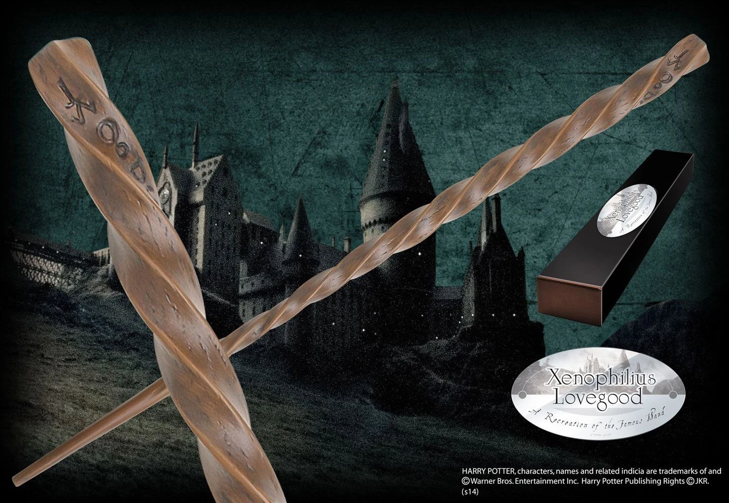 Noble Collection Baguette Xenophilius Lovegood (collector) - Harry Potter 4 Noble Collection Baguette Xenophilius Lovegood (collector) - Harry Potter – Image 2
