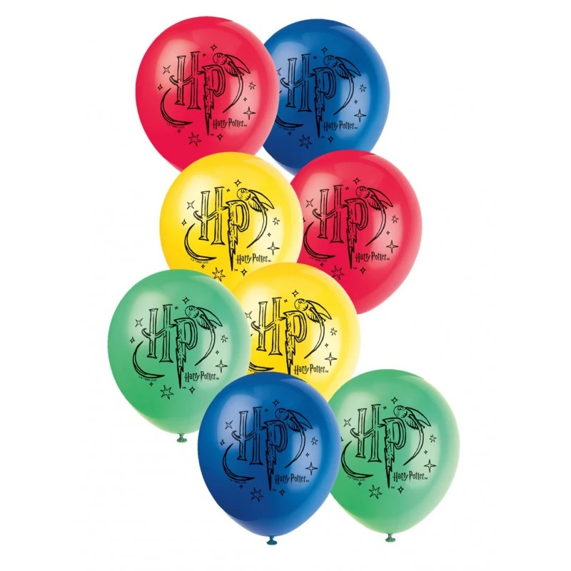 8 Ballons Latex Harry Potter 30 Cm 3 8 Ballons Latex Harry Potter 30 Cm