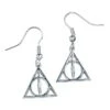 Boucles D'oreilles Reliques De La Mort Pendantes - Harry Potter
