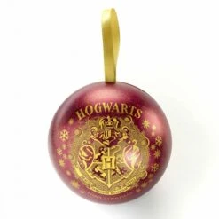 Boule De Noël Poudlard Et Collier Retourneur De Temps - Harry Potter -Harry Potter boule noel blason poudlard collier retourneur de temps harry potter2