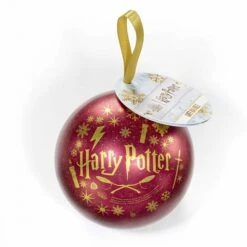 Boule De Noël Poudlard Et Collier Retourneur De Temps - Harry Potter -Harry Potter boule noel blason poudlard collier retourneur de temps harry potter3