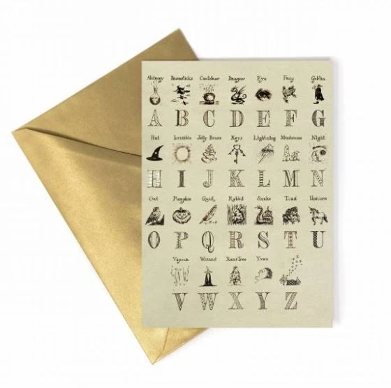 Carte De Voeux - L'Alphabet De Harry 4 Carte De Voeux - L'Alphabet De Harry – Image 2