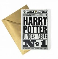 Carte De Voeux - Harry Potter Indésirable No.1