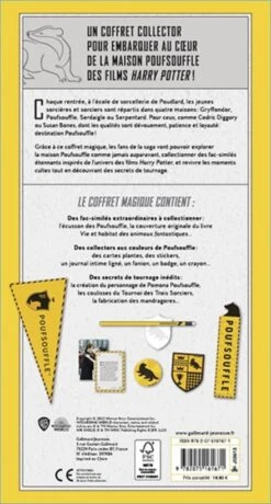 Destination Poufsouffle - Coffret Magique Du Monde Des Sorciers -Harry Potter coffret harry potter destination poufsouffle
