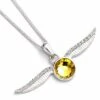 Collier Vif D'or Avec Cristaux - Harry Potter -Harry Potter collier vif dor cristaux argent harry potter2