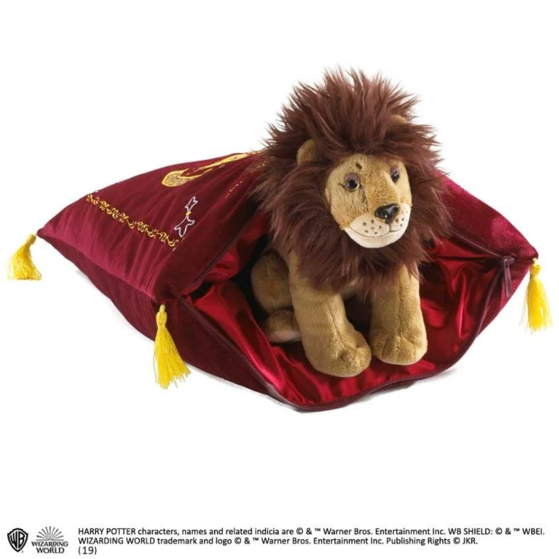 Coussin Gryffondor Et Peluche Lion - Noble Collection Harry Potter 4 Coussin Gryffondor Et Peluche Lion - Noble Collection Harry Potter – Image 2