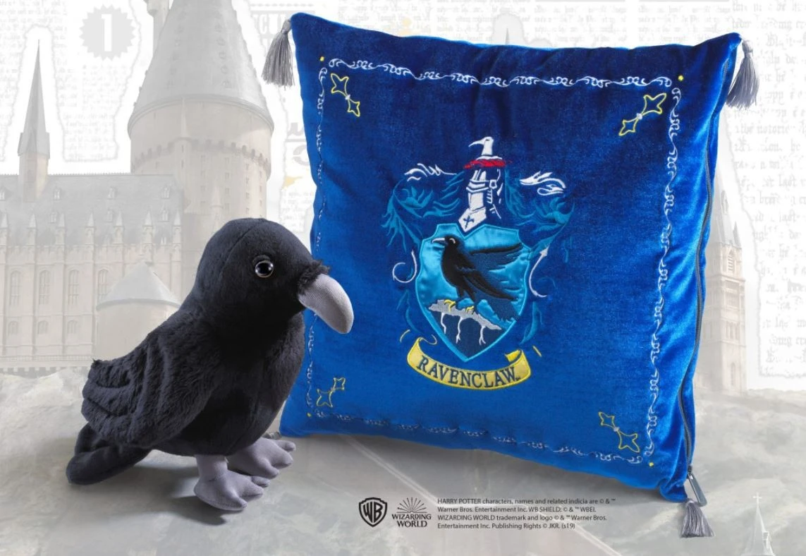Coussin Serdaigle Et Peluche - Noble Collection - Harry Potter 3 Coussin Serdaigle Et Peluche - Noble Collection - Harry Potter