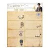 Étiquettes Scolaires Parchemin Motifs Harry Potter -Harry Potter etiquette adhesive cahier ecole harry potter