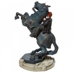 Figurine Masterpiece Ron Weasley Sur Pièce échec Cavalier -Harry Potter figurine resine ron weasley cavalier