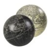 Globe Vaugondy Black Or Ivory -Harry Potter globe vaugondy black 14 cm