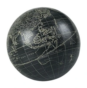 Globe Vaugondy Black Or Ivory 4 Globe Vaugondy Black Or Ivory – Image 2