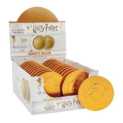 Pièce Galion Gringotts En Chocolat - Harry Potter 5 Pièce Galion Gringotts En Chocolat - Harry Potter -Harry Potter gringotts galleon piece chocolat harry potter