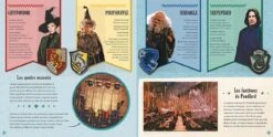 Carnet Magique - Poudlard -Harry Potter harry potter carnet magique poudlard quatre maisons