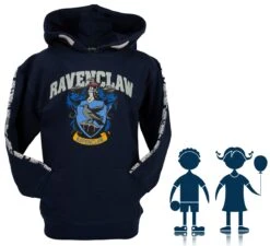 Sweat ENFANT à Capuche Ravenclaw (Serdaigle)