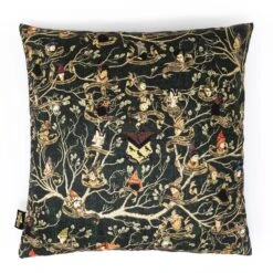 Housse De Coussin 100% Coton Tapisserie Des Black - MinaLima -Harry Potter housse de coussin tapisserie black minalima harry potter