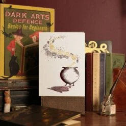 Carte De Voeux - Manuel Avancé De Préparation Des Potions -Harry Potter ihpcard46 vue3 480