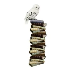 Marque-page Hedwige Sur Pile De Livres 8 Marque-page Hedwige Sur Pile De Livres -Harry Potter marque page hedwig livres