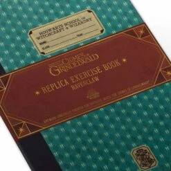 Réplique Cahier D'exercices Serdaigle De 1910 7 Réplique Cahier D'exercices Serdaigle De 1910 -Harry Potter notebook ravenclaw fantastic beasts grindelwald