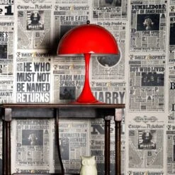 Papier Peint Minalima La Gazette Du Sorcier -Harry Potter papier peint mina lima gazette du sorcier 04