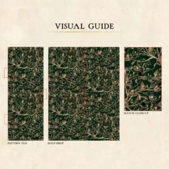 Papier Peint Minalima Tapisserie Famille Black -Harry Potter papier peint mina lima tapisserie black 06