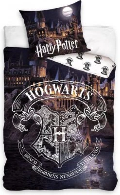 Parure De Lit Harry Potter Poudlard - 1 Personne