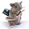 Peluche Croûtard - Noble Collection - Harry Potter 2 Peluche Croûtard - Noble Collection - Harry Potter -Harry Potter peluche croutard rat ron weasley harry potter noble collection