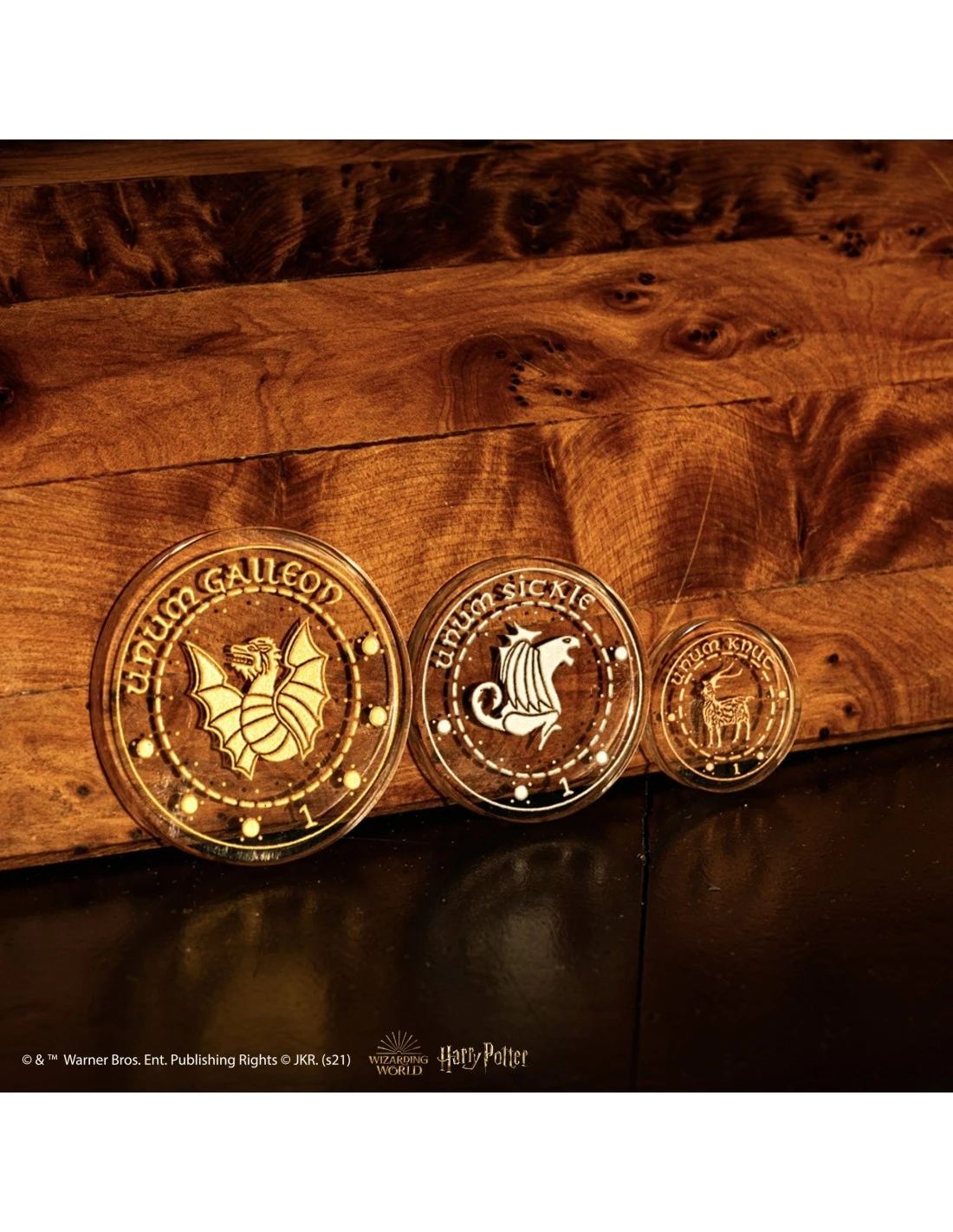 Set Pièces Des Gobelins En Verre Arribas - Harry Potter 4 Set Pièces Des Gobelins En Verre Arribas - Harry Potter – Image 2