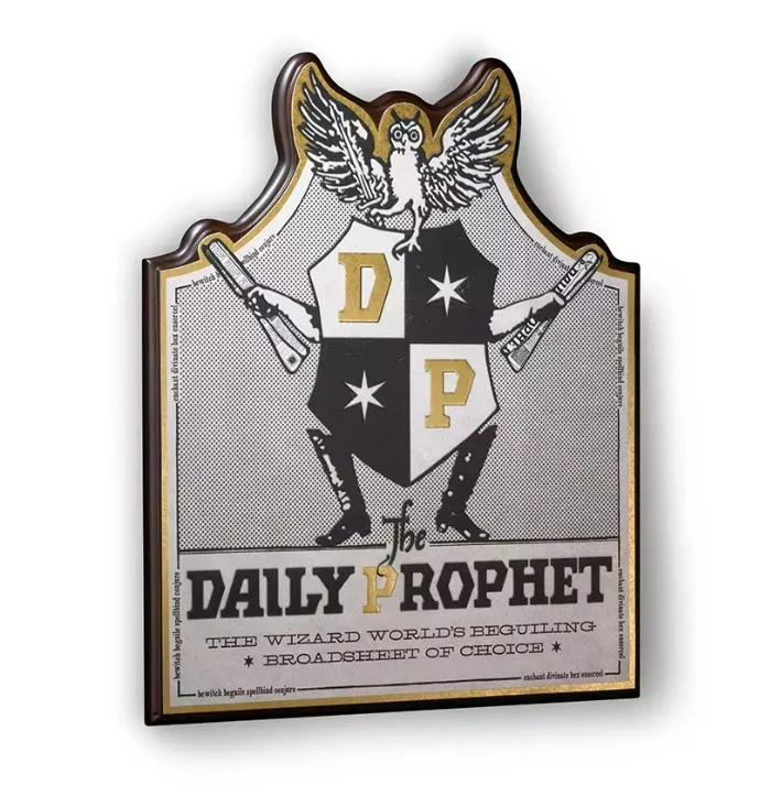 Plaque Murale Daily Prophet - Noble Collection - Harry Potter 3 Plaque Murale Daily Prophet - Noble Collection - Harry Potter