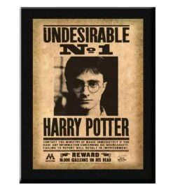 Plaque Undesirable N°1 - Noble Collection - Harry Potter