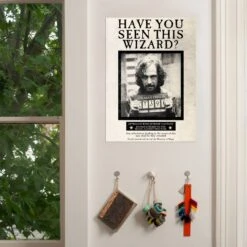 Poster Sirius Black "Have You Seen This Wizard" - MinaLima 7 Poster Sirius Black "Have You Seen This Wizard" - MinaLima -Harry Potter poster have you seen this wizard sirius black