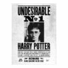Poster Undesirablel No. 1 - MinaLima -Harry Potter poster minalima harry potter undesirablel n1 harry potter