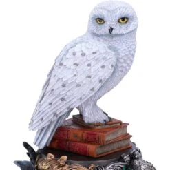 NEMESIS NOW Figurine Hedwige Les 4 Maisons De Poudlard - Harry Potter -Harry Potter posture figurine hedwige embleme 4 maisons poudlard nemesis harry potter4