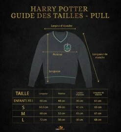 Cinereplicas Pull Cardigan Serpentard - Harry Potter -Harry Potter pull cardigan eleve serpentard 05