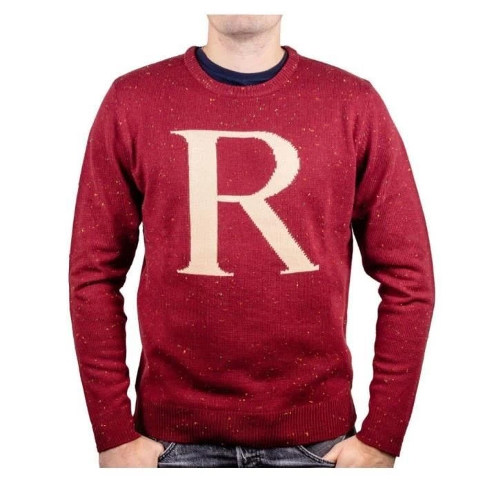 Pull Over Weasley - Ron Weasley - "R" - ENFANTS & ADULTES 3 Pull Over Weasley - Ron Weasley - "R" - ENFANTS & ADULTES
