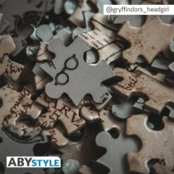 Puzzle 1000 Pièces Carte Du Maraudeur - Harry Potter -Harry Potter puzzle 1000 pieces carte du maraudeur harry potter5