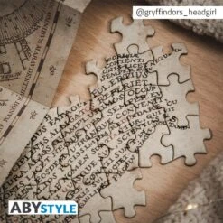 Puzzle 1000 Pièces Carte Du Maraudeur - Harry Potter -Harry Potter puzzle 1000 pieces carte du maraudeur harry potter7