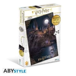Puzzle 1000 Pièces Poudlard Et Barques - Harry Potter -Harry Potter puzzle 1000 pieces poudlard barque harry potter2
