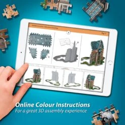 Puzzle 3D Tour De L'Horloge De Poudlard -Harry Potter puzzle 3d assemblage harry potteer tour horloge