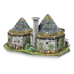 Puzzle 3D Cabane (Hutte) D'Hagrid -Harry Potter puzzle 3d cabane hagrid 03