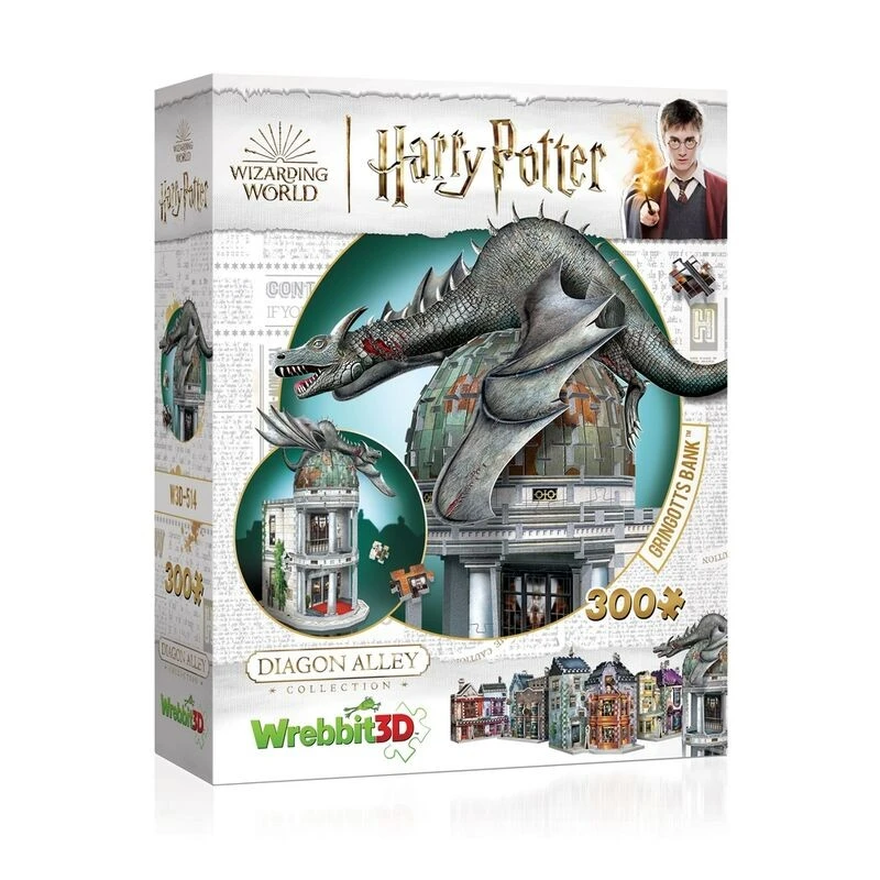 Puzzle 3D Banque Gringotts Dragon - Harry Potter 9 Puzzle 3D Banque Gringotts Dragon - Harry Potter – Image 7