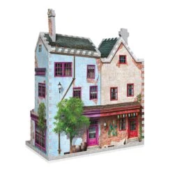 Puzzle 3D Boutique De Quidditch Et Slug & Jiggers -Harry Potter puzzle 3d harry potter chemin de traverse boutique