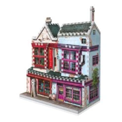 Puzzle 3D Boutique De Quidditch Et Slug & Jiggers -Harry Potter puzzle 3d quidditch slug jiggers harry potter